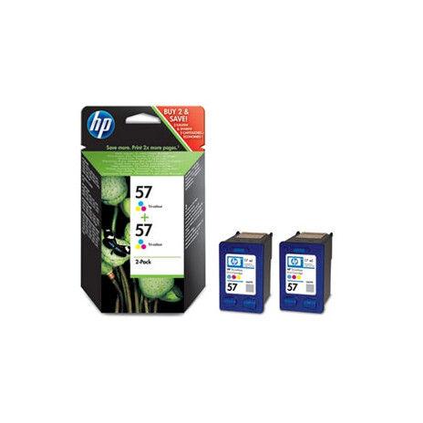 Inkoustová cartridge HP 2-Pack, C6657AE, C9503AE, color - proš. exp. (apr2012)