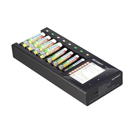 Nabíječka baterií VOLTCRAFT IPC-8 NiMH, NiCd, NiZn, Li-Ion, LiHV,LiFePO,AA, AAA,14500,1044