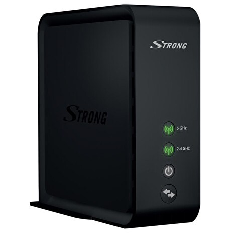 STRONG doplněk sady Wi-Fi Mesh Home 1610 ADD-ON/ Wi-Fi 802.11a/b/g/n/ac/ 1600 Mbit/s/ 2,4GHz a 5GHz/ 2x LAN/ černý
