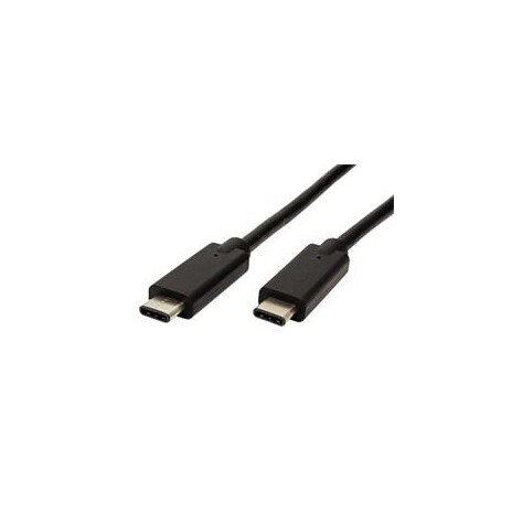 PremiumCord USB-C kabel ( USB 3.1 generation 2, 3A, 10Gbit/s ) černý, 2m