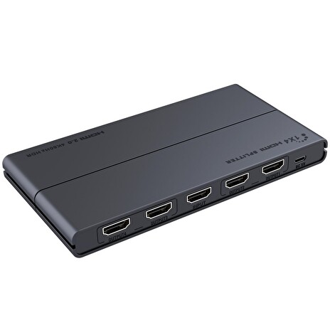 Adaptér (Splitter)HDMI 2.0, 1-4 porty, 4K x 2K/60Hz FULL HD, 3D, HDR