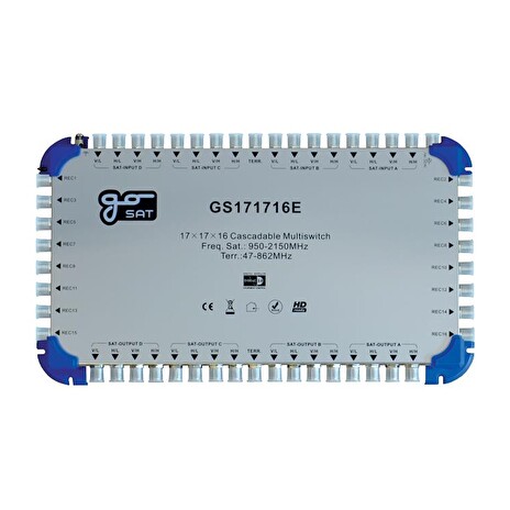 Satelitní multipřepínač GoSAT GS171716E
