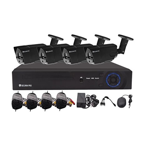 Kamerový systém SECURIA PRO AHD4CHV2-B
