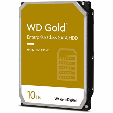 WD GOLD 10TB / WD102KRYZ / SATA 6Gb/s / Interní 3,5" / 7200rpm / 256MB