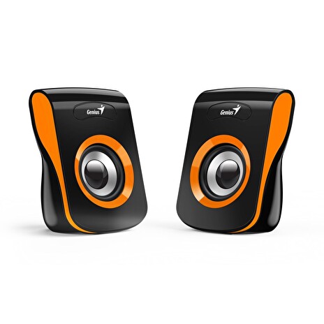 Genius Speakers SP-Q180, USB, Orange