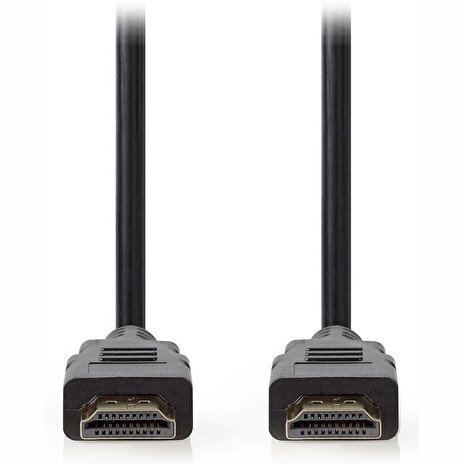 NEDIS Premium High Speed HDMI 2.0 kabel s ethernetem/ 4K@60Hz/ zlacené konektory HDMI-HDMI/ černý/ 1m