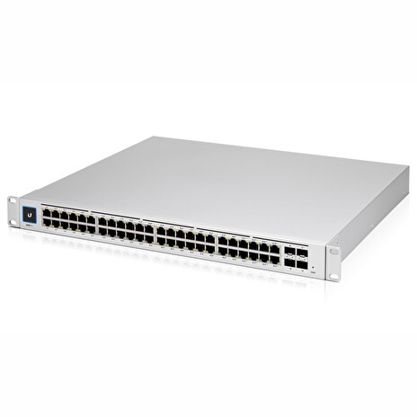 Ubiquiti UniFi Switch Pro 48 PoE - 48x GbE, 4x SFP+, 40x PoE+, 8x PoE++ (PoE budget 600W)