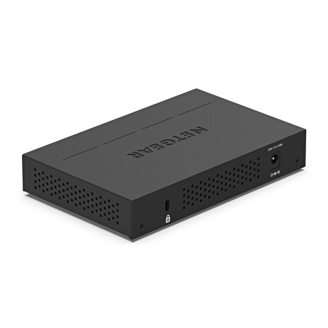 NETGEAR GS305PP - Přepínač - neřízený - 5 x 10/100/1000 (4 PoE) - desktop, pro připevnění na zeď - PoE (83 W) - DC napájení