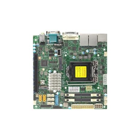 SUPERMICRO MB E3-1585v5, C236, 2xSO-DIMM DDR4 ECC, 4xSATA3, PCIe 3.0 x16, 1xM.2, DVI-A, 4x LAN, IPMI