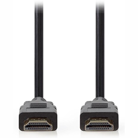 NEDIS Premium High Speed HDMI 2.0 kabel s ethernetem/ 4K@60Hz/ zlacené konektory HDMI-HDMI/ černý/ 2m