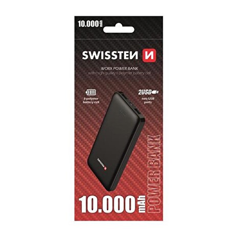 PowerBank SWISSTEN WORX 10000mAh