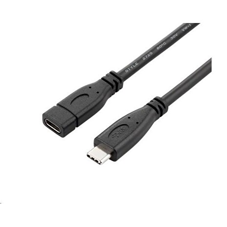 PremiumCord Prodlužovací kabel USB 3.1 generation 2, C/male - C/female, 1,5m