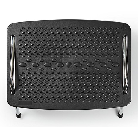NEDIS ergonomická podnožka/ kovová/ černá