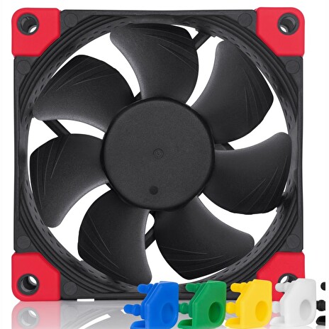 Noctua ventilátor NF-A8 PWM chromax.black.swap / 80mm / PWM / 4-pin