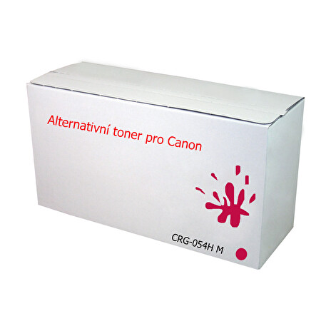 Toner CRG-054H M (CRG054) Premium kompatibilní pro Canon, purpurový (2300 str.)