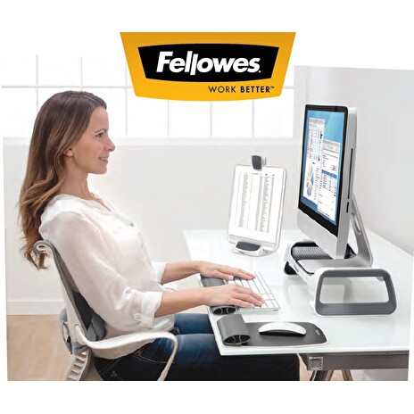 Stojan Fellowes I-Spire pod monitor, bílý