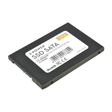 2-Power SSD 128GB 2.5" SATA III 6Gbps (Read 500MB/s, Write500MB/s) 3 YEARS WARANTY