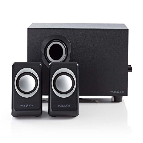 Nedis CSPR10021BK - PC reproduktor | 2.1 | 33 W | Jack 3,5 mm
