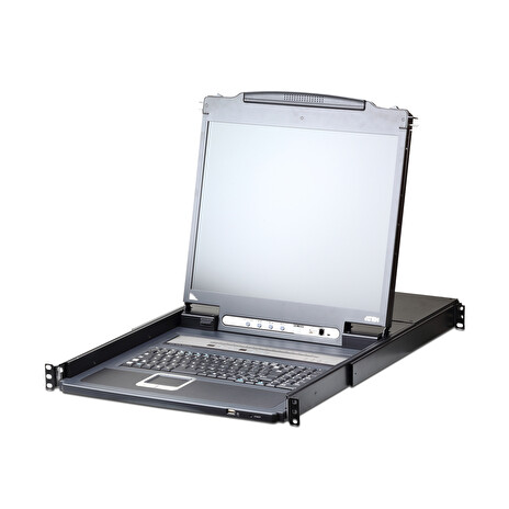 ATEN KVM 16 port LCD LED 19'' + keyboard + touchpad USB-PS/2, IP Admin