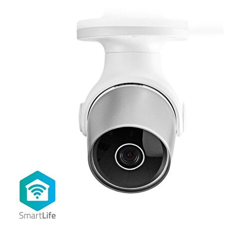Nedis WIFICO11CWT - Wi-Fi Chytrá IP Kamera | Venkovní | Vodotěsná | HD 720p