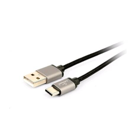 GEMBIRD CABLEXPERT Kabel USB 3.0 AM na Type-C kabel (AM/CM), 1,8m, opletený, černý, blister