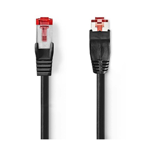 Nedis CCGP85227BK20 - Síťový Kabel Cat 6 SF/UTP | RJ45 Zástrčka - RJ45 Zástrčka | 2 m | Černá barva