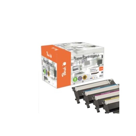PEACH kompatibilní toner Samsung CLT-406S MultiPack, bk, c, m, y