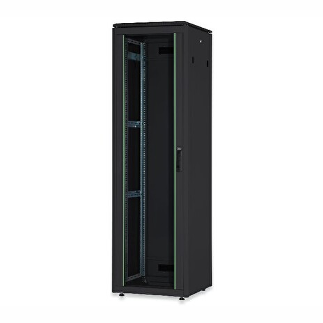 Digitus Síťový stojan 22U, Unique Series 1164x600x800 mm, barva černá (RAL 9005)