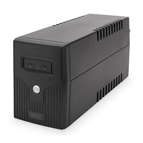 DIGITUS UPS Line-Ineractive LED 600VA/360W 1x12V/7Ah AVR 2xSCH. USB RJ11