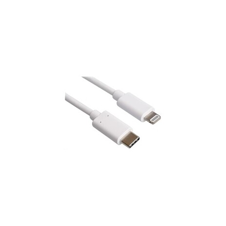 PREMIUMCORD Apple Lightning - USB-C™ USB nabíjecí a datový kabel MFi pro Apple iPhone/iPad, 1m