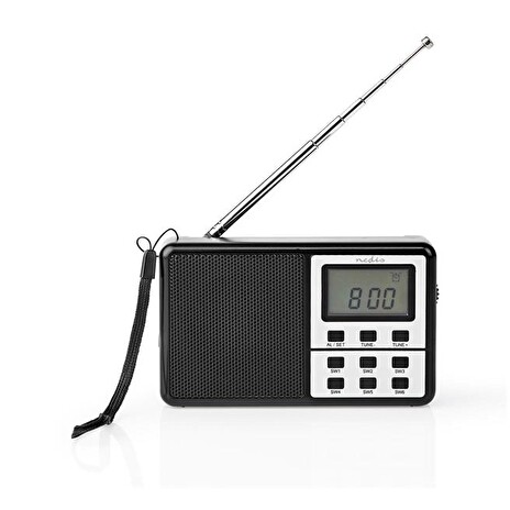 Rádio NEDIS RDWR1100BK