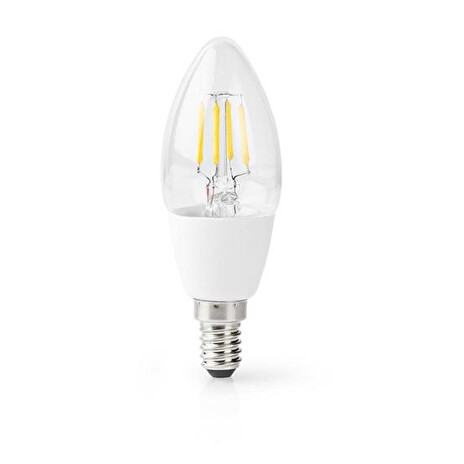 Smart LED žárovka E14 5W teplá bílá NEDIS WIFILF10WTC37 WiFi Tuya