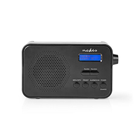 Rádio NEDIS RDDB1000BK