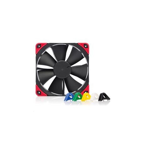 Noctua ventilátor NF-F12 PWM Chromax.black.swap, 4-pin, 1500 RPM, 22.4dB, 12V - 120mm