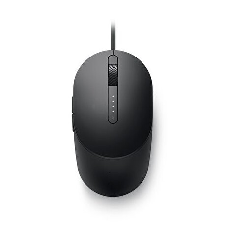 Dell MS3220 - Myš - laser - 5 tlačítka - kabelové - USB 2.0 - černá - s 3 years Advanced Exchange Service - pro Dell 3240; Latitude 5400; OptiPlex 3080, 7480, 77XX; Vostro 35XX, 3888; XPS 8940