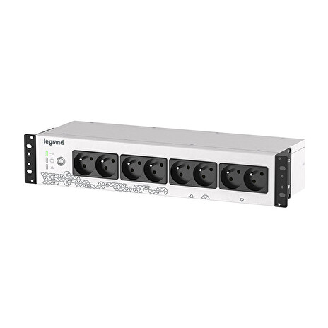 LEGRAND UPS Keor PDU 800VA/480W FR, Off-Line, Rack 2U, výstup 8x FR (CZ), USB