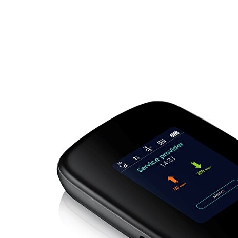 Zyxel LTE2566, LTE-A Portable Router Cat6 802.11 AC WiFi