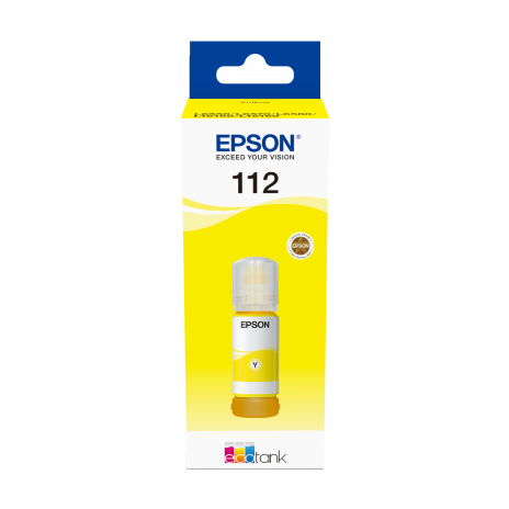 Epson 112 EcoTank Pigment Yellow ink bottle