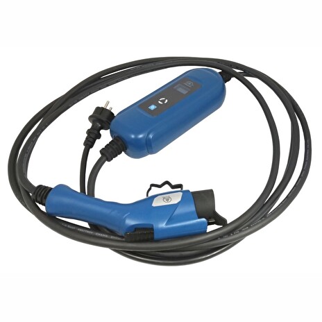 TRX Akyga Nabíječka pro elektromobily s LCD/ Type 1 Yazaki J1772/ Schuko CEE 7/4/ 16A/ 3,8kW/ 5m