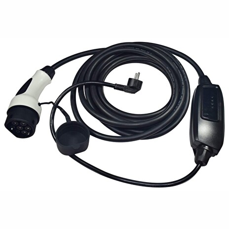 TRX Akyga Nabíječka pro elektromobily/ Type 2 Mennekes/ Schuko CEE 7/4/ 16A/ 3,8kW/ 5m