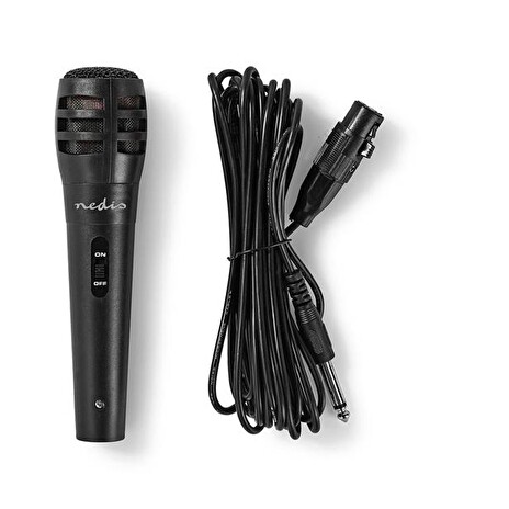 Mikrofon drátový NEDIS MPWD15BK