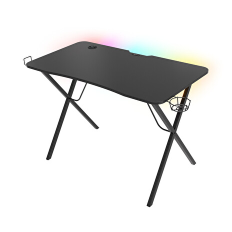Genesis Holm 200 RGB - herní stůl s RGB podsvícením