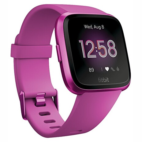 Fitbit Versa Lite - Mulberry/Mulberry Aluminum Chytré hodinky