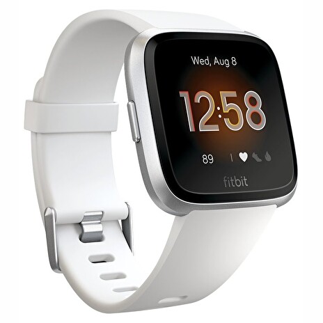 Fitbit Versa Lite - White/Silver Chytré hodinky