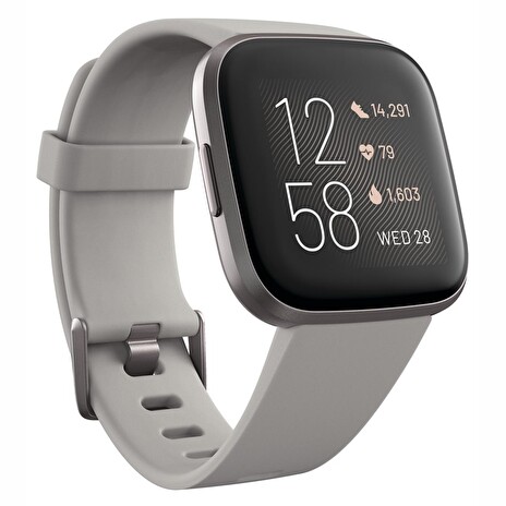 Fitbit Versa 2 (NFC) - Stone/Mist Grey Chytré hodinky