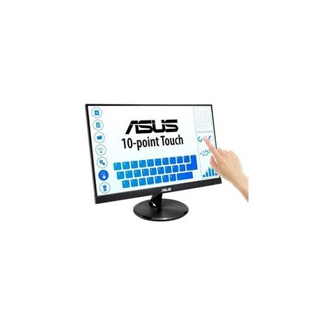 ASUS 21,5" IPS Touch 10-bodový dotykový monitor 1920x1080 100mil:1 5ms 250cd HDMI, D-Sub Repro čierny