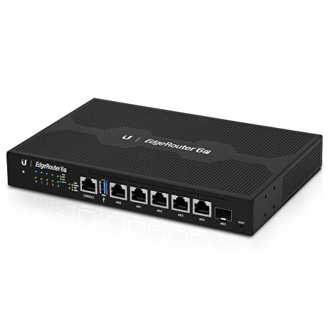 Ubiquiti EdgeRouter ER-6P - 5 Port GbE Router with 1 SFP Port, 5x24V passive PoE