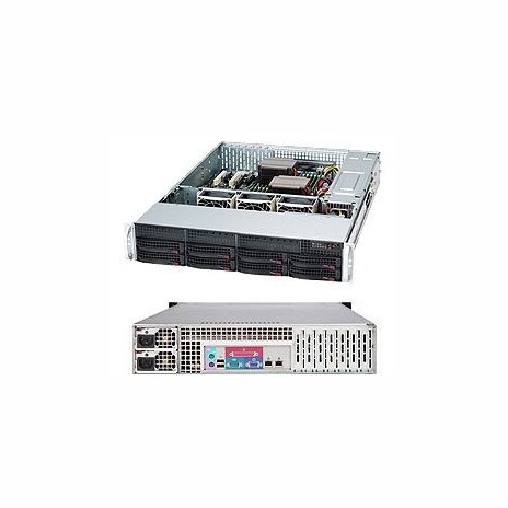 SUPERMICRO 2U chassis 8x 3,5" HS SAS3/SATA, 2x800W (80PLUS Titaninum)