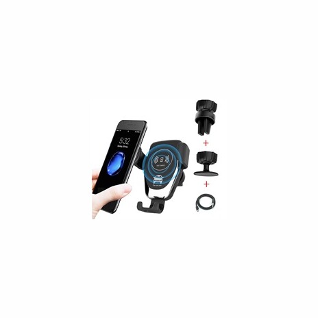 1stCOOL bezdrátová QI rychlo nabíječka do auta 5W 7,5W 10W Black
