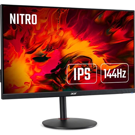 24" Acer Nitro XV240YP - IPS, FullHD@144Hz, 1ms, 250cd/m2, 16:9, HDMI, DP, USB, FreeSync, pivot, HDR
